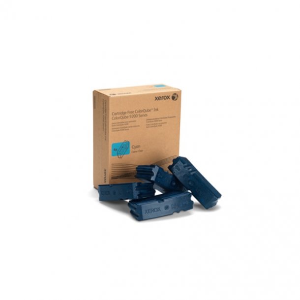 Xerox 9201 - 108R00829 bl&auml;ckpatroner cyan, 4 st. multipack 740 ml, original