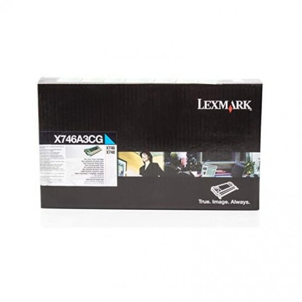 Lexmark X 746/748 C Corporate Original Toner (7000 sidor)