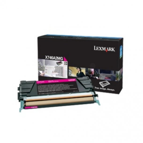 Lexmark X 746/748 M Corporate Original Toner (7000 sidor)