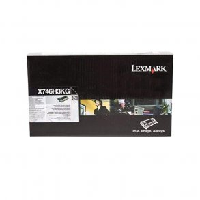 Lexmark toner X 746 / 748 - X746H3KG svart 12000 sider, original