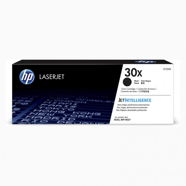 HP 30X BK Original Toner (3500 sidor)