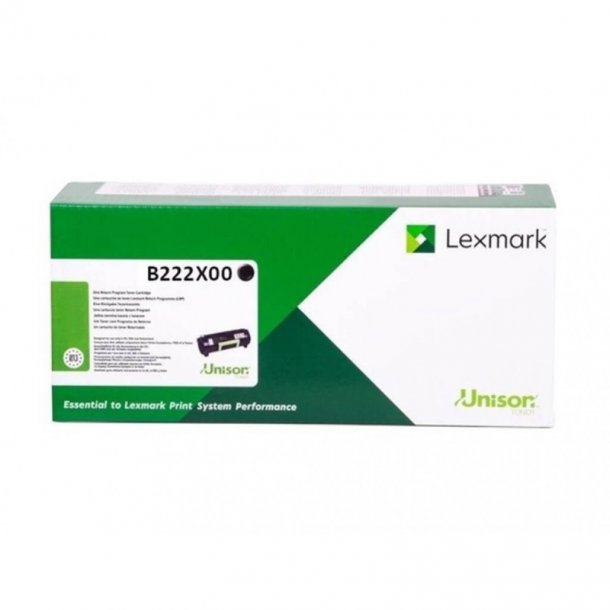 Lexmark B222X - B222X00 toner svart 6000 sidor, original