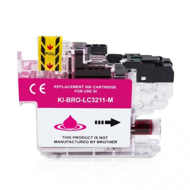 Brother LC 3211 M Ink Cartridge - Compatible - Magenta 10 ml