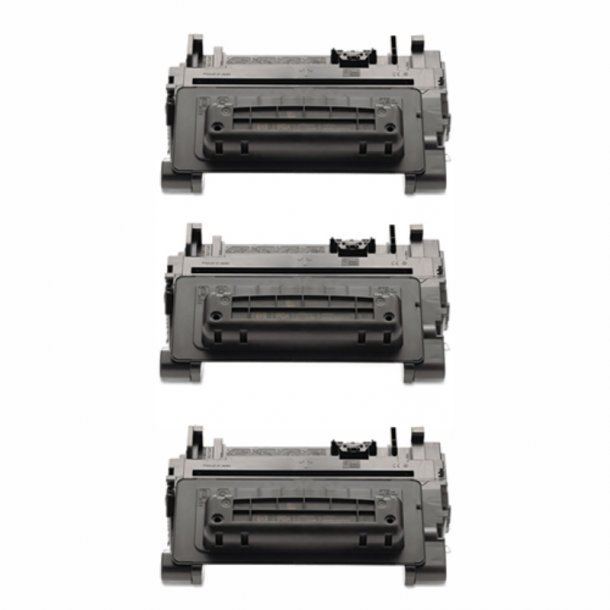 Kompatibel HP 90X BK combo pack 3 stk Toner (72000 sidor)