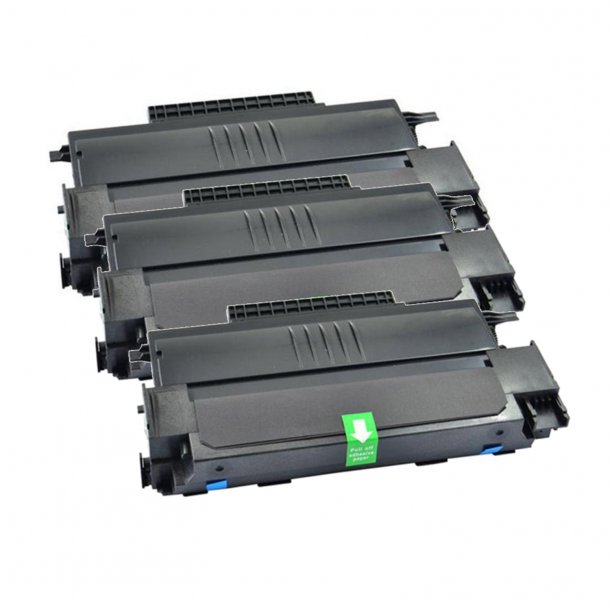 OKI B2500 BK combo pack 3 stk Toner - 9004391 Kompatibel - Sort 12000 sider