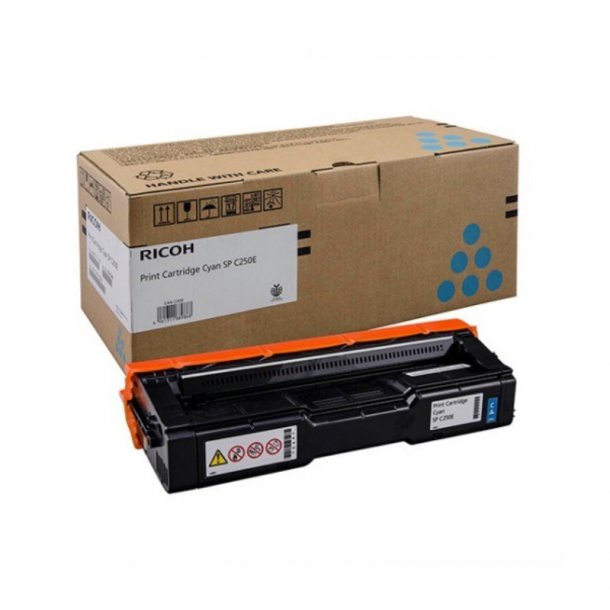 Ricoh SP C250E C Toner - 407544 Original - Cyan 1600 sider