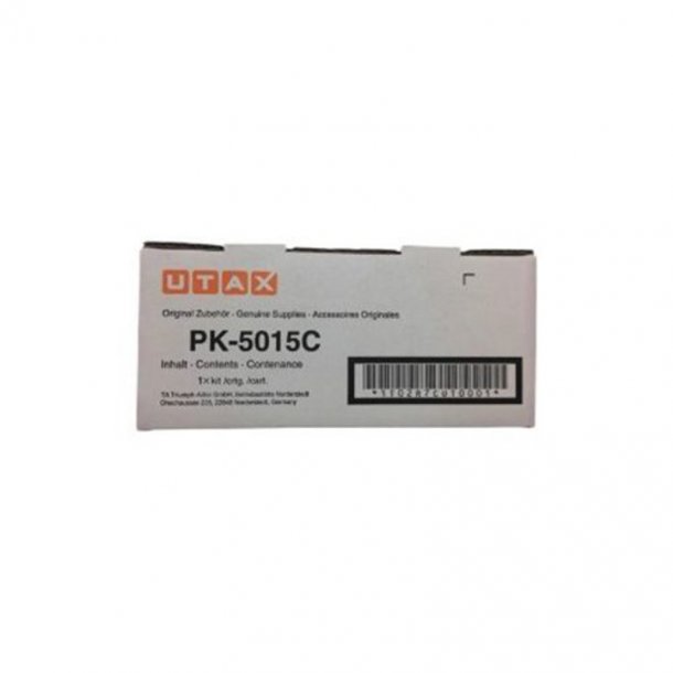 Utax PK-5015C C Toner - 1T02R7CUT0 Original - Cyan 3000 sider