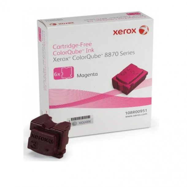 Xerox ColourQube 8880 M Combo Pack 6 pcs Ink cartridge  - 108R00959 Original - Magenta 346 ml