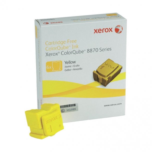 Xerox ColourQube 8880 Y Combo Pack 6 pcs Ink cartridge  - 108R00960 Original - Yellow 346 ml