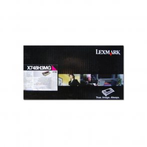 Lexmark toner X 748 - X748H3MG magenta 10000 sider, original