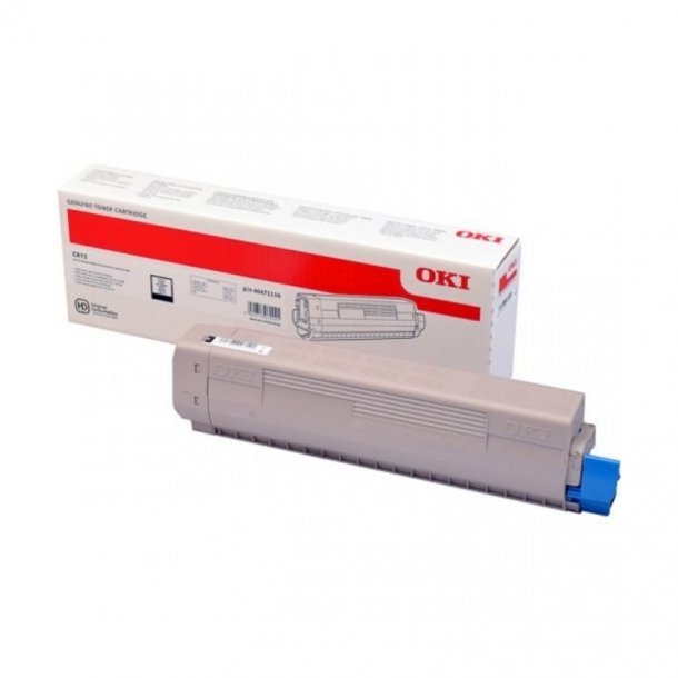 OKI C813 BK Toner - 46471116 Original - Black 5000 pages