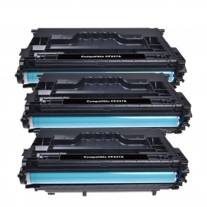 Pixojet toner HP 37A - CF237A, 3 stk. rabattpakke 33000 sider