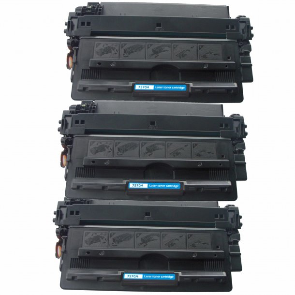 Kompatibel HP 70A BK combo pack 3 stk Toner (4500 sidor)