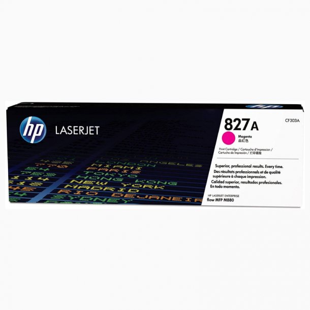 HP 827A M Toner - CF303A Original - Magenta 32000 sider