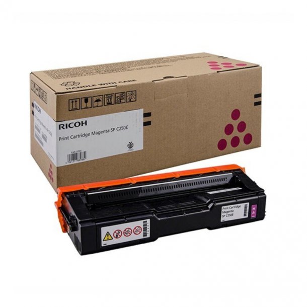 Ricoh SP C250E M Toner - 407545 Original - Magenta 1600 sider