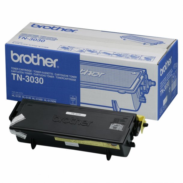 Brother TN3030 BK svart Lasertoner, Original