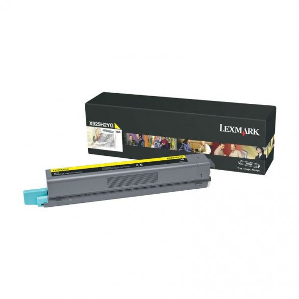 Lexmark X 925 Y HC Original Toner (7500 sidor)