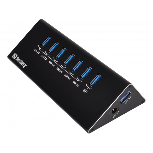 bestikke Påstand alarm Sandberg USB hub | USB 3.0 6+1 USB port adapter - Køb til god pris >