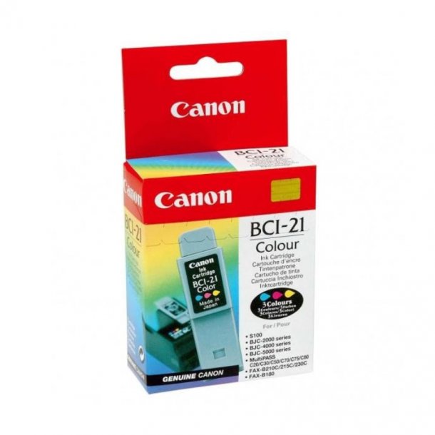 Canon BCI-21 C Blkrefill - 0955A002 Original - Farve 2 ml