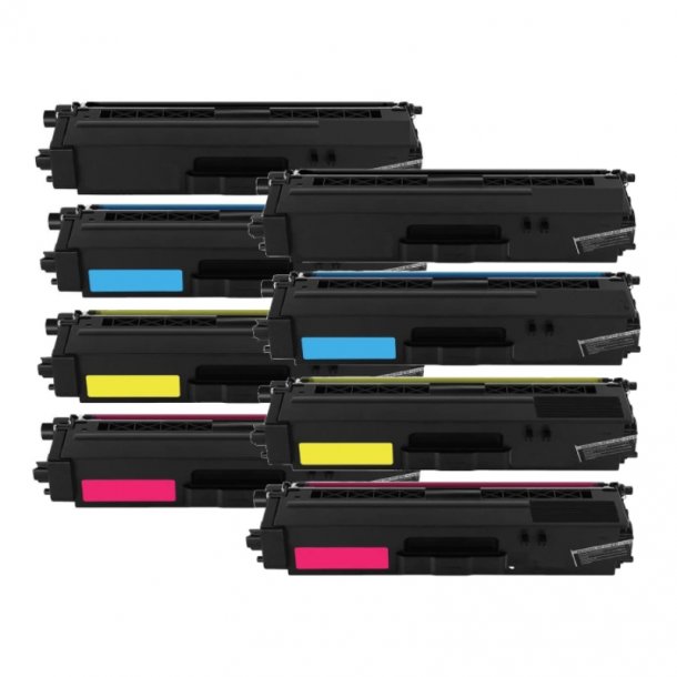 Brother TN310 Toner Combo Pack 8 pcs - Compatible - BK/C/M/Y 14000&nbsp;pages