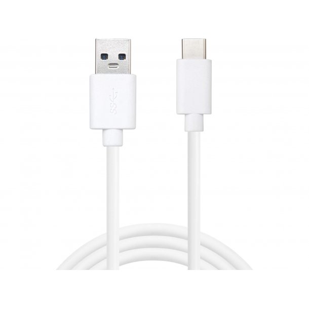 Sandberg USB - USB-C cable, 2 m, white