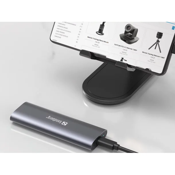 Sandberg USB 3.2 Case for M.2+NVMe SSD