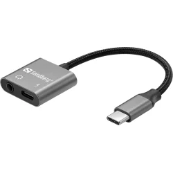 Sandberg USB-C Audio Adapter PD65W