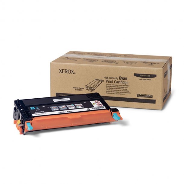 Xerox Phaser 6180MFP C Toner - 113R00723 Original - Cyan 6000 sider