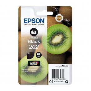 Epson bläckpatron T202 - C13T02F14010 foto svart 4,1 ml, original