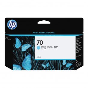 HP ink cartridge 70 - C9390A light cyan 130 ml, original