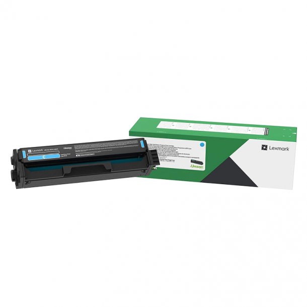 Lexmark C332HC0 C High Yield Return Program Toner - Original - Cyan 2500 pages