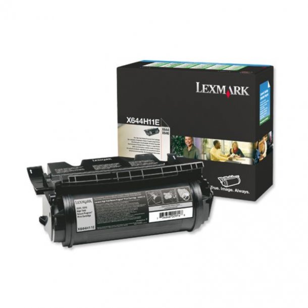 Lexmark X64X BK Prebate Toner - X644H11E Original - Black 21000 pages