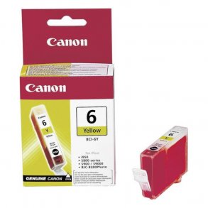 Canon ink cartridge BCI-6 - 4708A002 yellow 13 ml, original