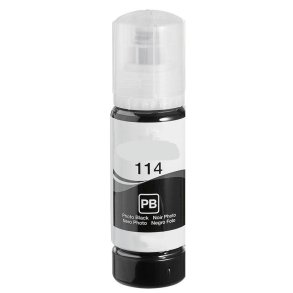 Pixojet refill ink Epson 114 - C13T07B140 photo black 70 ml