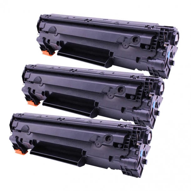 Kompatibel HP 44A BK combo pack 3 stk Toner (3000 sidor)