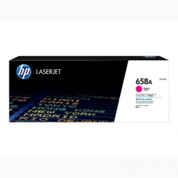 HP 658A M Toner - W2003A Original - Magenta 6000 sider