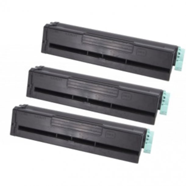 OKI B4200 BK combo pack 3 stk Toner - 42103001 Kompatibel - Sort 7500 sider