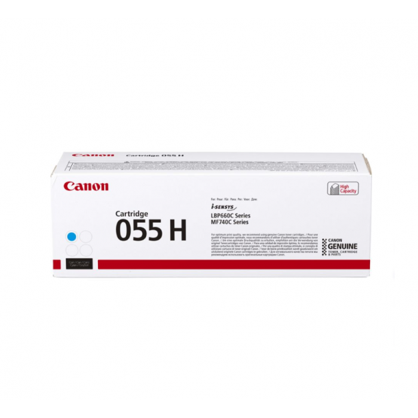 Canon CLBP 055 Hi cap C Toner - 3019C002 Original - Cyan 5900 sider