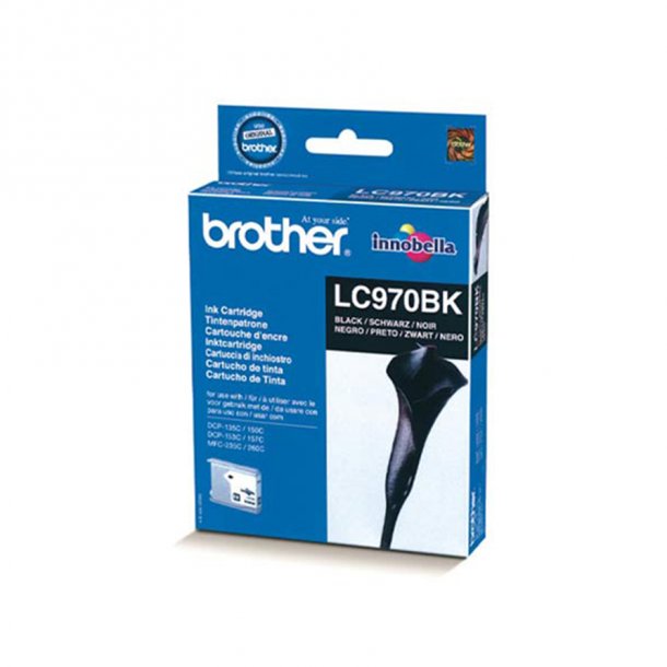 Brother LC 970 BK Original bl&auml;ckpatron (7 ml)