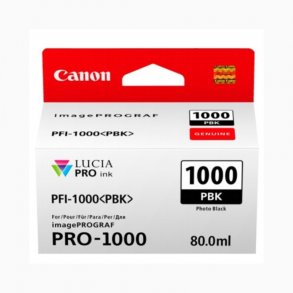 Canon ink cartridge PFI-1000 - 0546C001 photo black 80 ml, original