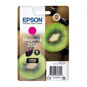 Epson bläckpatron T202 - C13T02F34010 magenta 4,1 ml, original