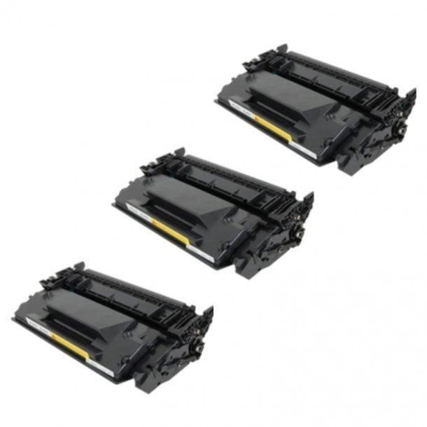 Kompatibel HP 26A - CF226A BK combo pack 3 stk Toner 9000 sidor