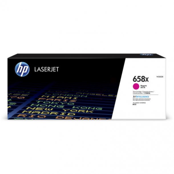 HP 658X M Toner - W2003X Original - Magenta 28000 sider