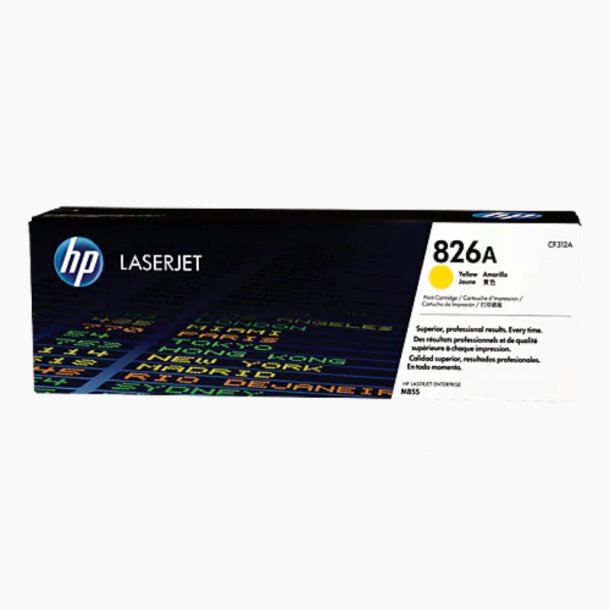 HP 826A Y Toner - CF312A Original - Gul 31500 sider