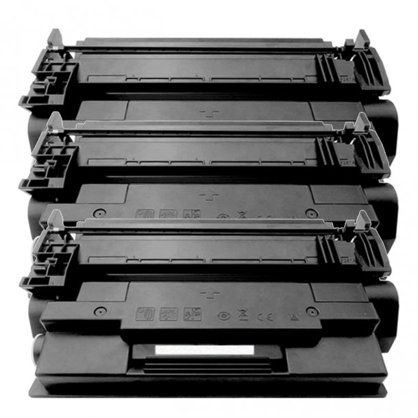 Kompatibel HP 87X BK combo pack 3 stk Toner (54000 sidor)