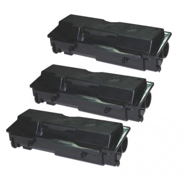 Kyocera TK17 BK combo pack 3 stk Toner - Kompatibel - Sort 21000 sider