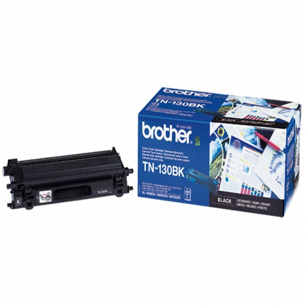 Brother TN130 BK svart Lasertoner, Original