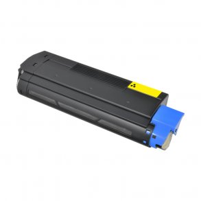 Pixojet toner OKI C5100 - 42127405 gul 5000 sider