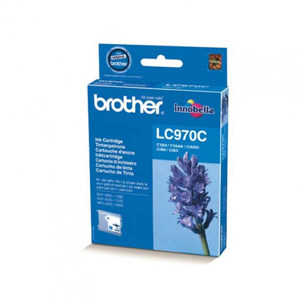 Brother LC 970 C blkpatron - LC970C Original - Cyan 6 ml