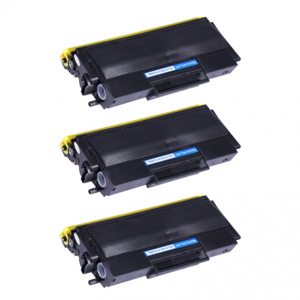 Brother TN 670 BK Combo Pack 3 pcs Toner - Compatible - Black 22500 pages